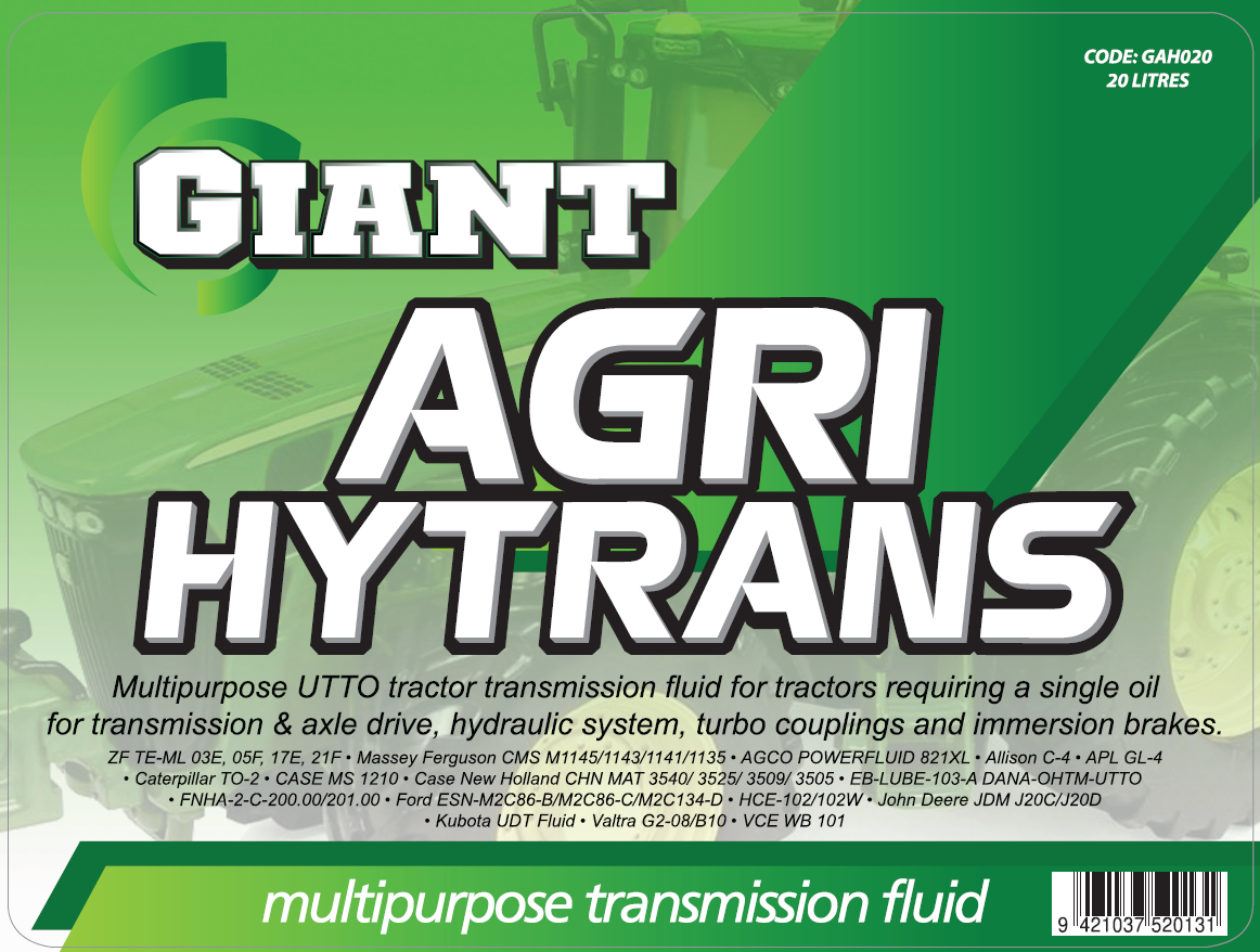 GIANT AGRIHYTRANS – Available sizes: 5L, 20L, 200L